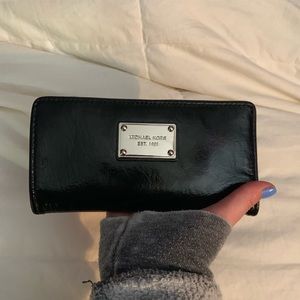 Michael Kors Black Leather Wallet